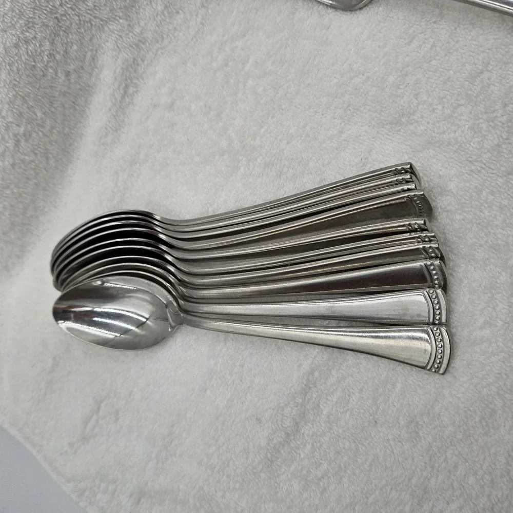 41 Piece Assortment Lenox Portola 18/10 Stainless Steel Flatware **See Photos**